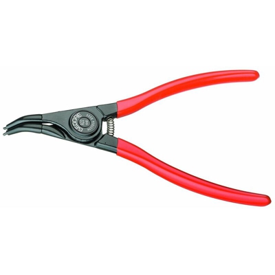 Pinza per anelli di sicurezza esterni, piegata a 45° 3-10 mm - 8000 A 02 - Gedore