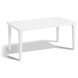 Tavolo Da Giardino 6 Posti Per Esterno Bianco Effetto Legno precio
