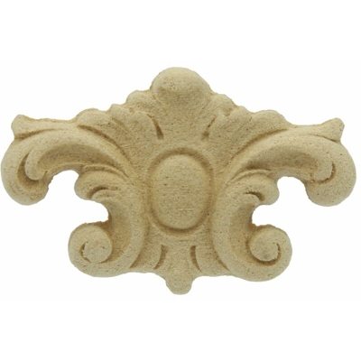 Fregio In Pasta Di Legno Art.45062 Mm.80X50 - METAL STYLE
