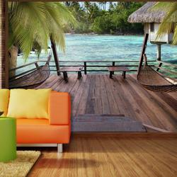 Fotomurale Riposo estivo cm 300x210 Artgeist precio