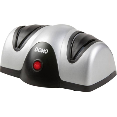 DOMO DO9204KS Affilacoltelli Grigio (opaco), Nero