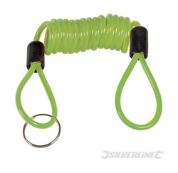 Bloccadisco moto con filo a molla 1100 x 4 mm - Silverline precio