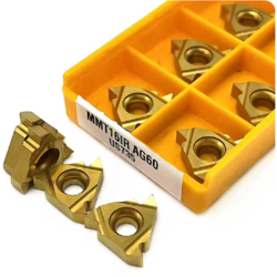 OX - SET 10 pz PLACCHETTE MMT16IR AG 60 - PER FILETTATURA INTERNA - INSERTI INSERTO características