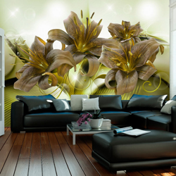 Fotomurale Ecstatic Green cm 300x210 Artgeist características