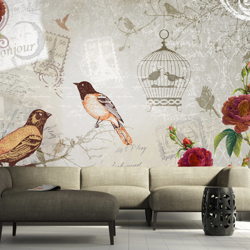 Fotomurale Good morning cm 300x210 Artgeist precio