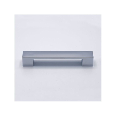 Maniglia da cucina effetto cromato lucido lunga e sottile 165x26x27mm - 304 Cook - POLIDEAS