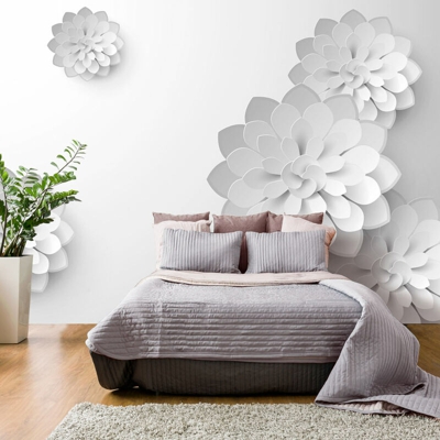 Fotomurale White Garden cm 400x280 Artgeist
