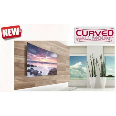 Gbs supporto a parete per tv led lcd curved da 37"a 70" pollici 2bracci 3snodi