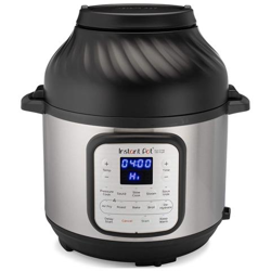 MultiCooker Elettrico Duo Crisp & Air Fryer 11 Prodotti in 1 Capacità 8 Litri Potenza 1500 Watt Colore Acciaio e Nero características