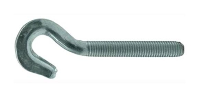 Blinky - Gancio Zincato Per Tasselli Filetto Dx Art.17 Mm. 8