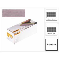 Mirka Abrasivo ABRANET / 70x198mm / Grip / Grana P320 - 50 pezzi ( 5415005032 ) características