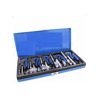 Kit Riparazione Filetti Elicoidi Maschi Ripristina Filettature 131 Pz - TP