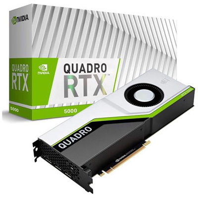 Quadro RTX 5000 16 GB GDDR6 Pci-E 1 x DL-DVI-D / 4 x DisplayPort