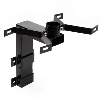 Supporto a parete per cassetta posta design americano - nero - WILTEC