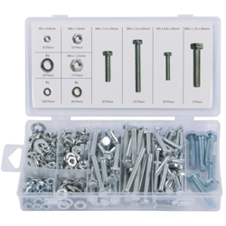 Assortimento dadi e rondelle Blue spot 40516 – argento (460-piece) - BLUE SPOT TOOLS características