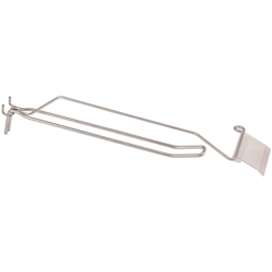 20 PZ Di GANCIO DOPPIO X PANNELLI FORATI CM.30 FIG.21 - METAL MINUTERIE en oferta