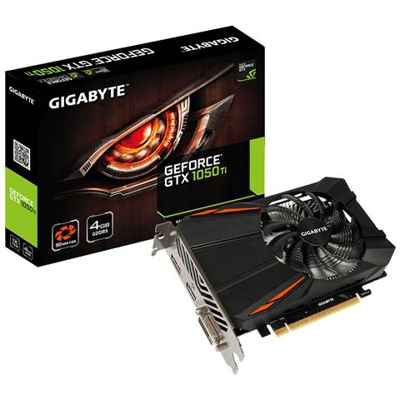 GeForce GTX 1050 Ti 4 GB GDDR5 Pci-E DVI Dual Link / HDMI / 1x Display Port D5