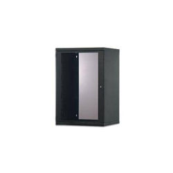I-CASE ES-1010BK - Armadio Rack 19'' a muro 10 unità prof. 400 Nero Assemblato en oferta