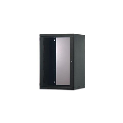 I-CASE ES-1010BK - Armadio Rack 19'' a muro 10 unità prof. 400 Nero Assemblato