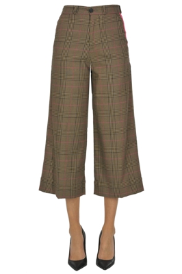 Prince of Wales print trousers