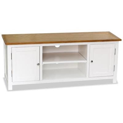 Mobile Tv 120x35x48 Cm In Massello Di Rovere
