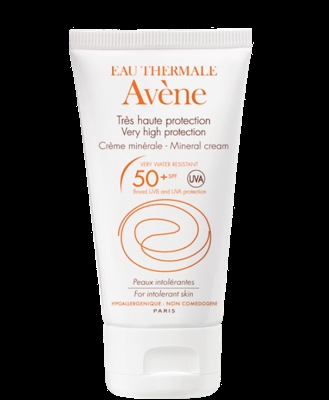 Avène Crema Schermo Minerale Spf50+ Pelle Intollerante 50ml