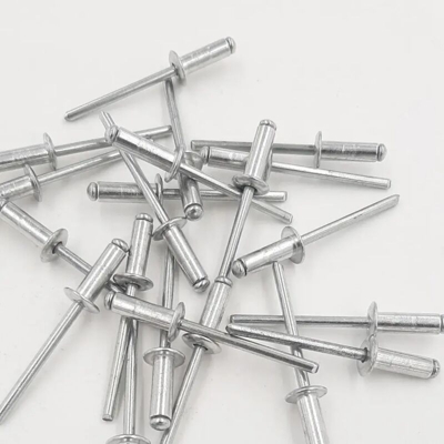 SACTO 101 RIVETTO RIVETTI A STRAPPO IN ALLUMINIO CON CHIODO IN ACCIAIO ZINCATO-4 mm-14 mm-1000 PZ 4 mm 14 mm 1000 PZ