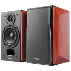 Set Di Altoparlanti Da Mensola P17, In Legno Passivo - Marrone en oferta