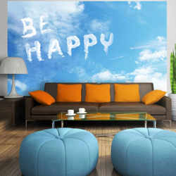 Fotomurale Be happy cm 250x175 Artgeist características