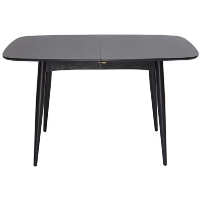 Tavolo Da Pranzo Allungabile Nero 130-160cm Nordeco