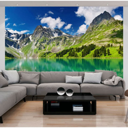 Fotomurale Lago di montagna cm 250x193 cm 250x193 Artgeist en oferta
