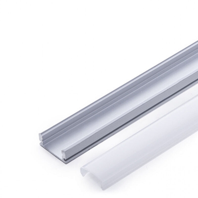 Profilo Alluminio Per Striscia Led - Diffusore Latteo x 1M (SU-A1707-1M) - GREENICE