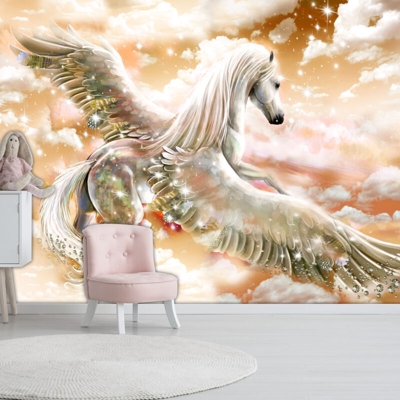 Fotomurale Pegasus Orange cm 250x175 Artgeist