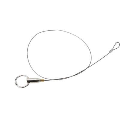 Cavo d'acciaio per cartelli e etichette appesi 30cm - Primematik