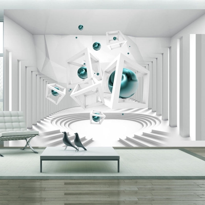 Fotomurale Corridor of Geometry cm 250x175 Artgeist