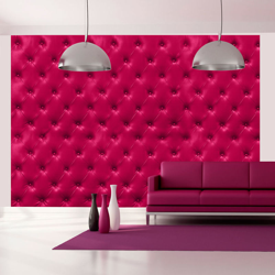 Fotomurale Rombi fucsia cm 300x210 Artgeist características