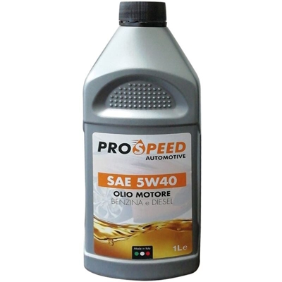 OLIO MOTORE PER AUTOVETTURE 'Super Gold' 5W40 - lt. 1 - PROSPEED