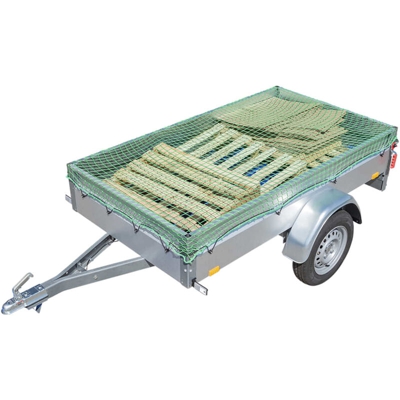 Proplus - Rete rimorchio 2,50x3,50m con corda elastica