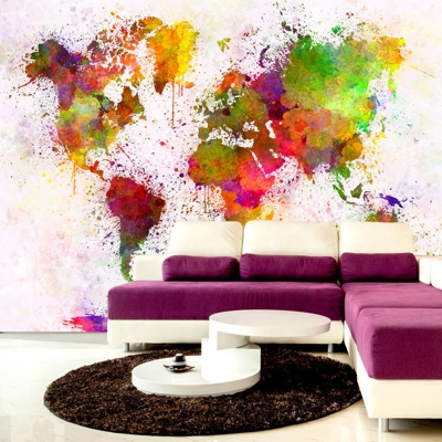 Fotomurale Dyed World cm 300x210 Artgeist