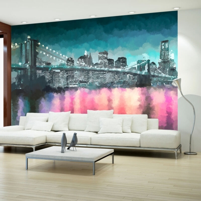 Fotomurale New York dipinta cm 250x175 Artgeist