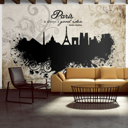 Fotomurale Paris is always a good idea v cm 300x210 Artgeist precio