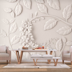 Fotomurale Paper Flowers Cream cm 250x175 Artgeist características