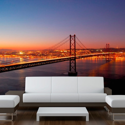 Fotomurale Bay Bridge San Francisco cm 250x193 Artgeist