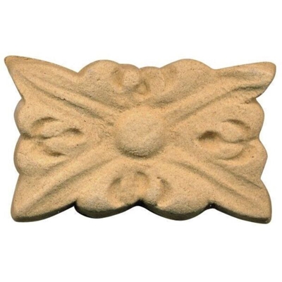 Fregio Mobili Pasta Di Legno Grezzo 50X30H Mm Decoro Restauri Decorazione Arte - DCK GROUP