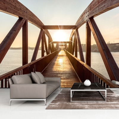 Fotomurale Bridge of the Sun cm 300x210 Artgeist