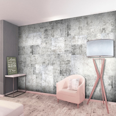 Fotomurale Concrete Grey City cm 300x210 Artgeist