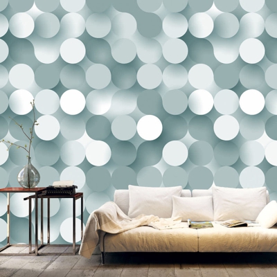 Fotomurale In The Net of Grey cm 300x210 Artgeist