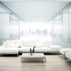 Fotomurale White City cm 250x175 Artgeist precio