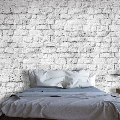 Fotomurale White brick cm 300x210 Artgeist