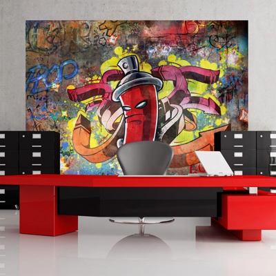 Fotomurale Graffiti monster cm 300x210 Artgeist